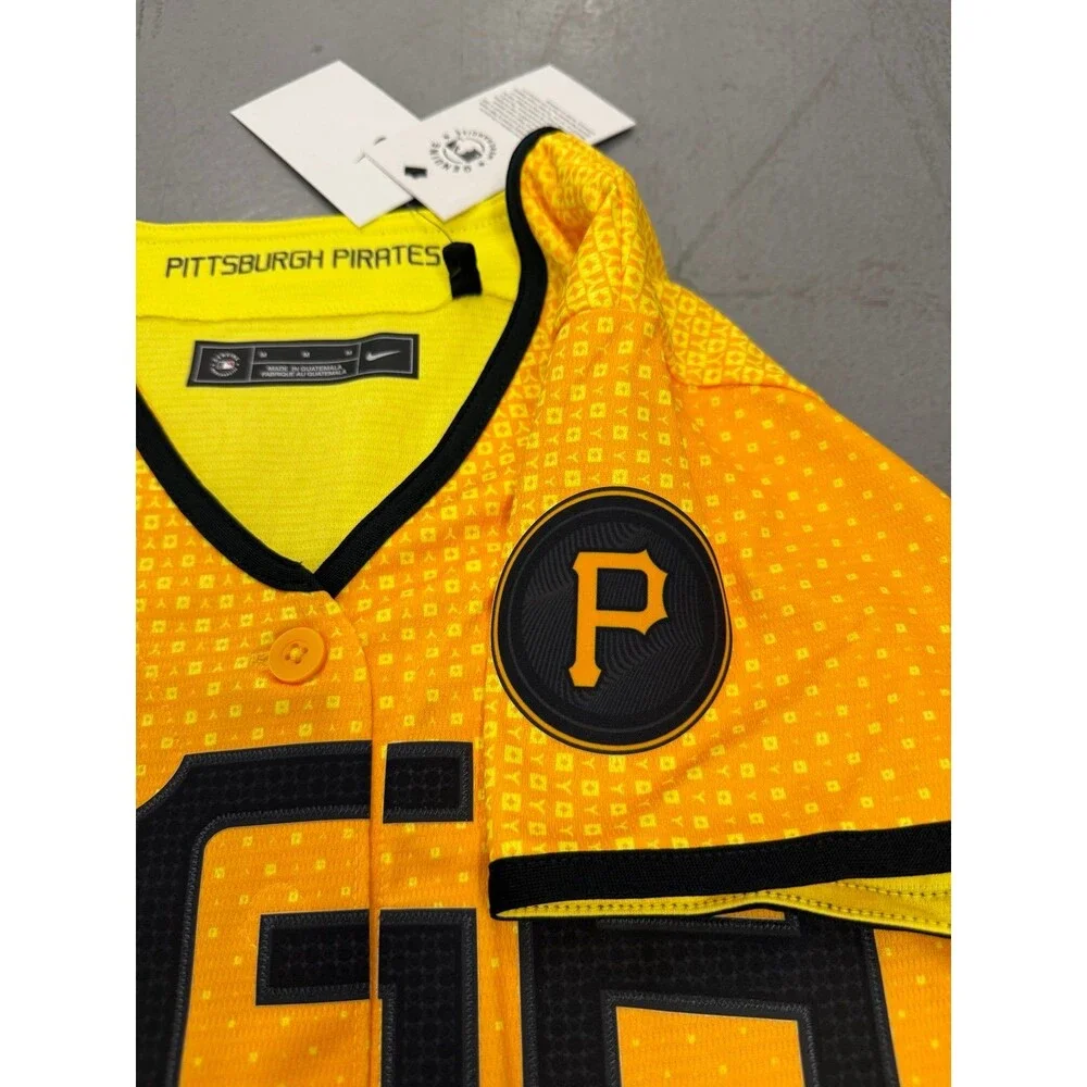 Ke’Bryan Hayes Pittsburgh Pirates City Connect Nike NWT Women’s MLB Jersey